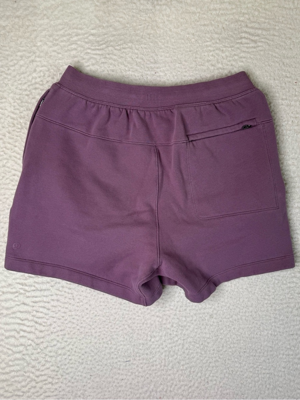 Lululemon Steady State Classic-Fit Short 5" Sweat Shorts Purple Men's Size Small - Picture 5 of 11